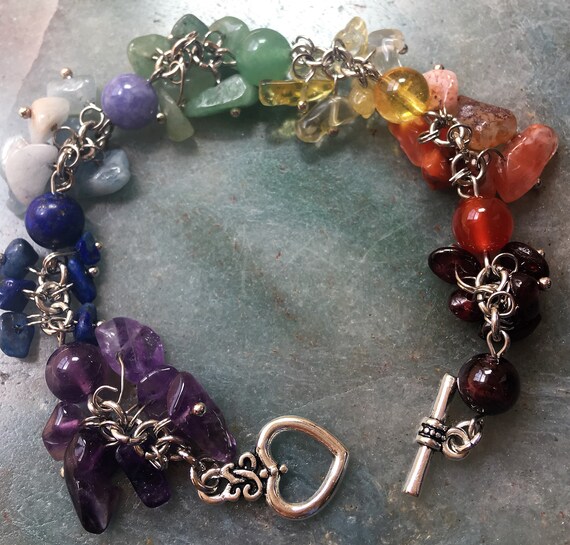 7 Chakra Bracelet Healing Crystal Jewelry Bracelet for Meditation Reiki  Gift Seven Chakras 