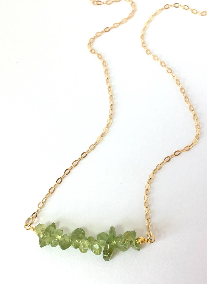 January birthstone necklace gold Clearance