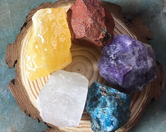 Scorpio Zodiac Crystal set zodiac decor raw crystals healing stones Zodiac gift Scorpio set with necklace Inten Healing stones