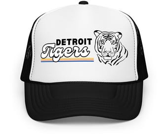 Detroit Tigers Foam Trucker Hat