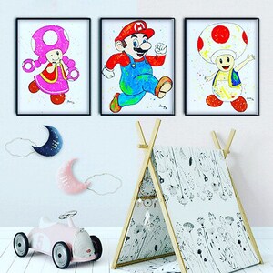Super Mario Print