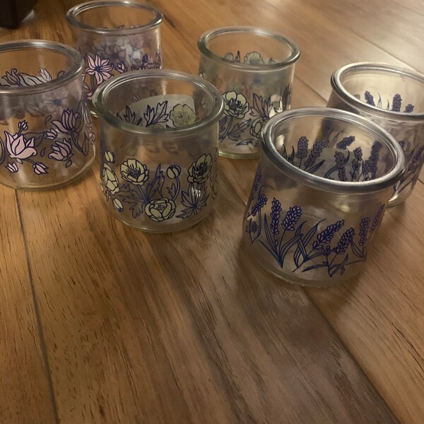 Vintage Jelly Jars Etsy