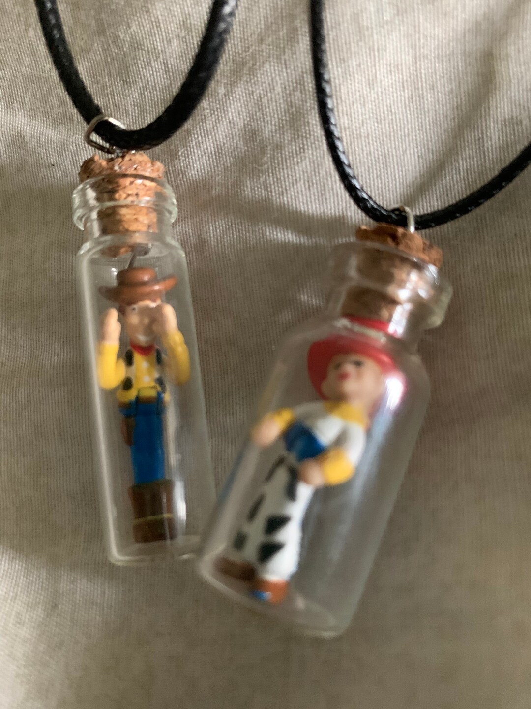 Disney Necklaces Toy Story Jessie and Woody Collector Park Etsy