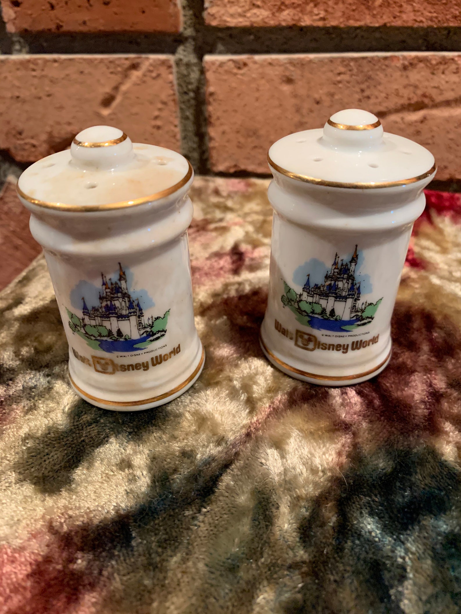 Vintage Walt Disney World Salt and Pepper Shakers in Box No Etsy