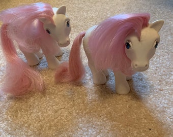 G1 So Soft Sundance Pink Hair 80s Toy Vintage Doll Hong Kong 1980s Vintage My Little Pony Collectable