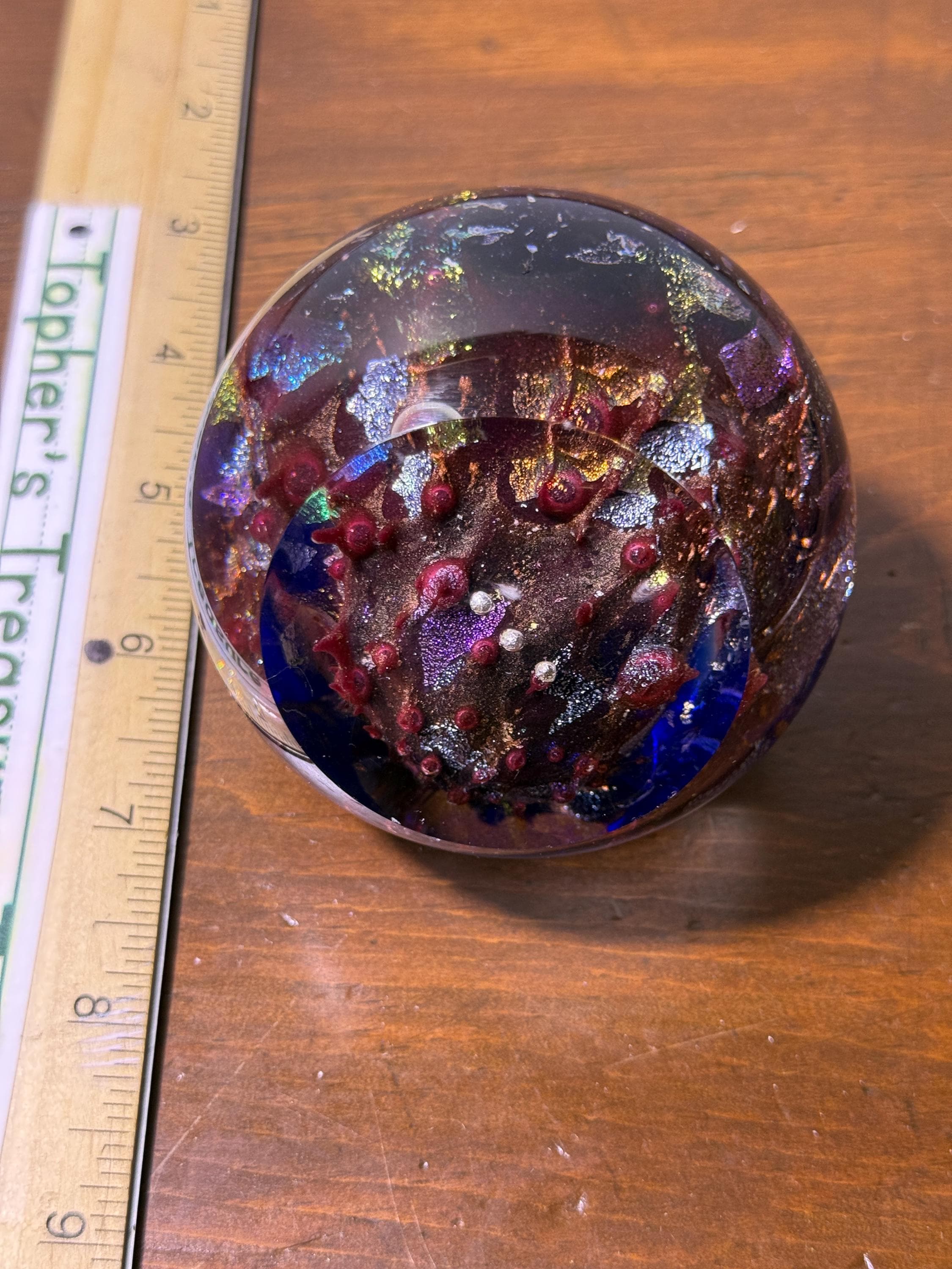 Glass Eye Studio Celestial Paperweight - Etsy