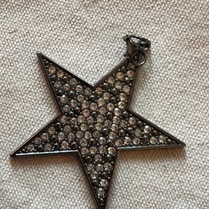 Rhinestone Star Pendant