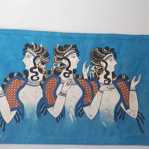 Porte grecque bleue I de RileyB en poster, tableau sur toile et plus