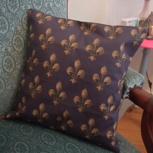 Capas de almofada Fleur de Lys 40x40 feitas à mão