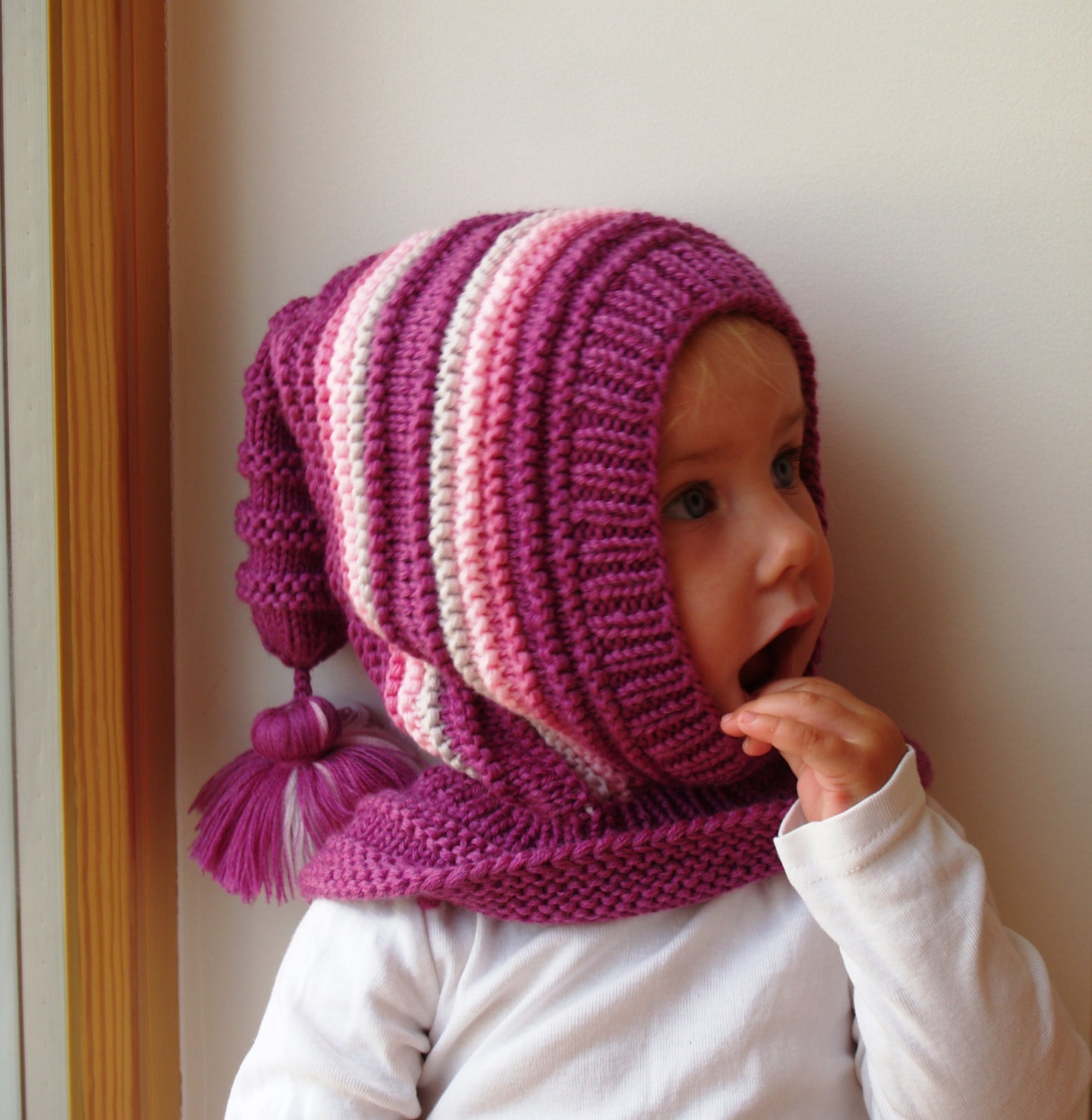 Merino Wool Balaclava winter Hat Baby/ Toddler/ Children Etsy