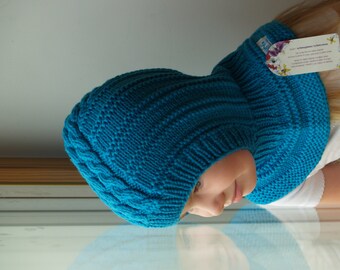 Children S Baby Cap Neck Guard Etsy