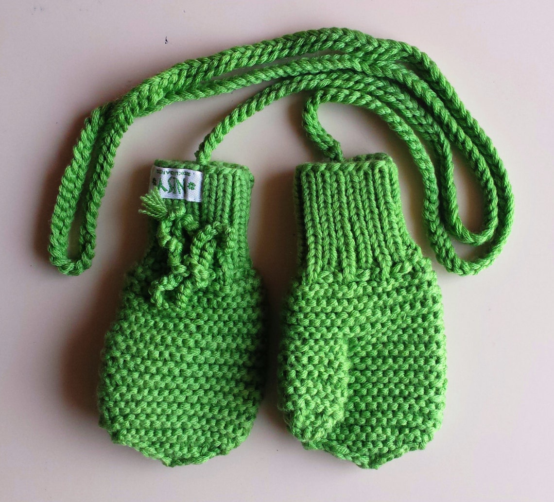 Merino Wool mittens for toddler/ children. Hand Knit for boys Etsy