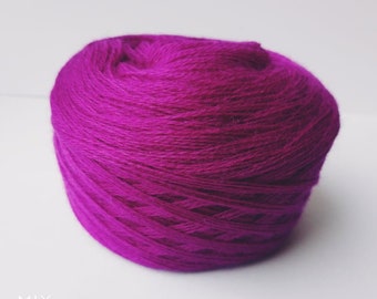 Orchid Purple Merino Wool yarn in various knitting weights,high quality yarn for knitting,crochet for babies and adults, very soft. Not spun