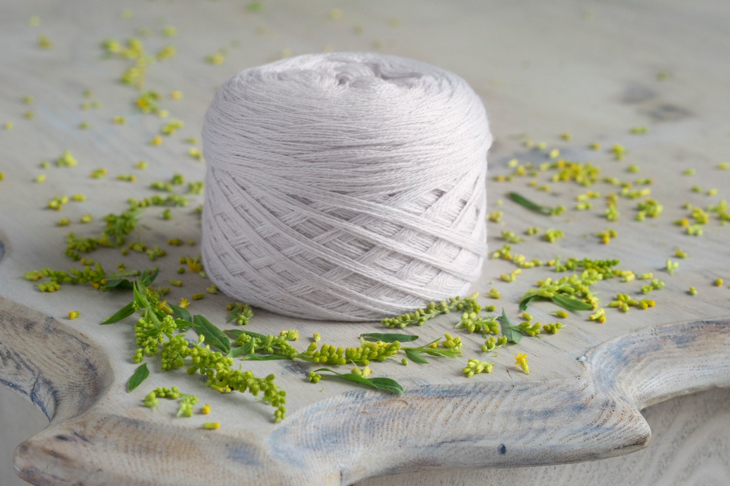 Light Grey Merino Wool yarnvarious knitting weights high | Etsy