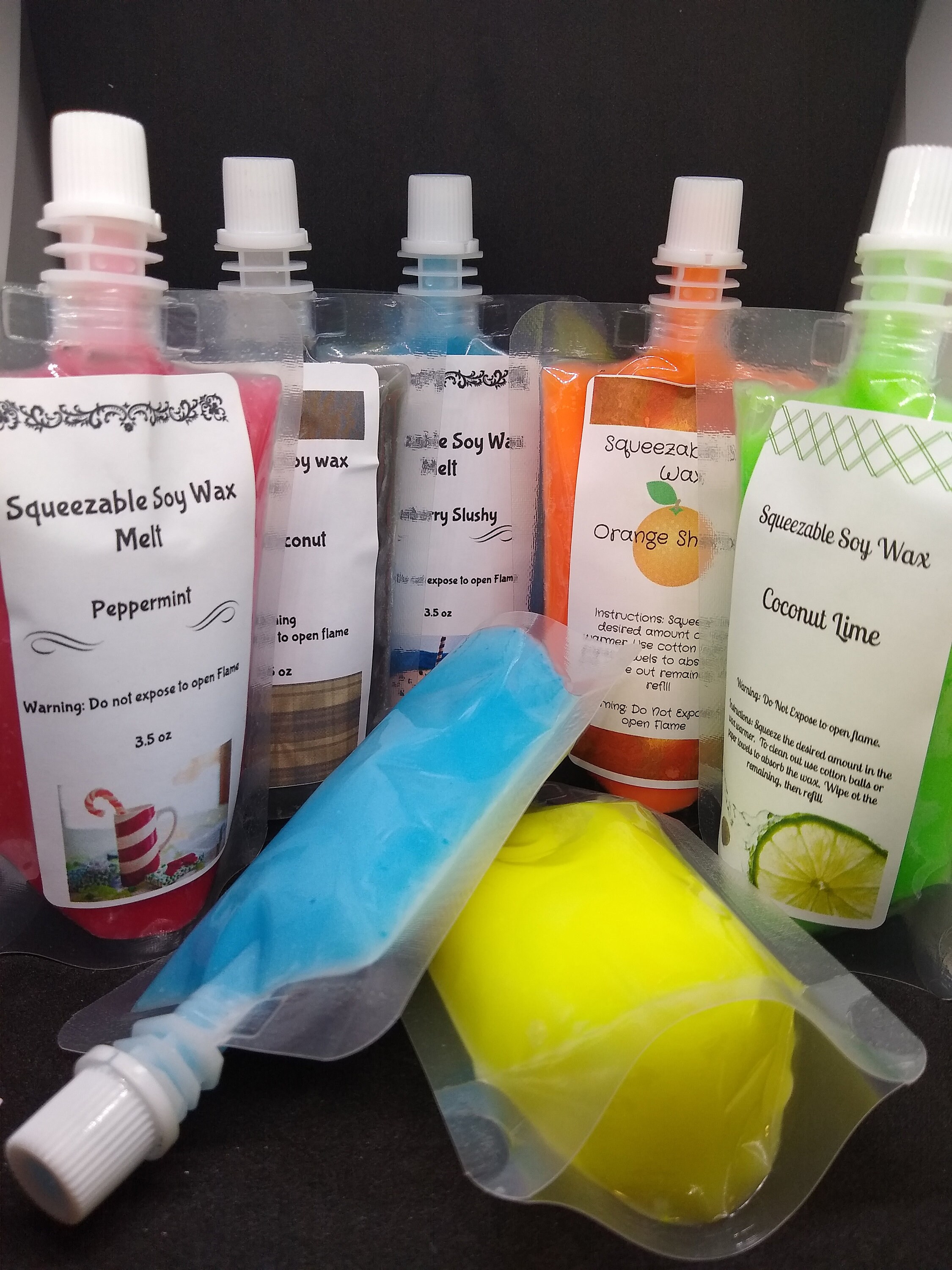 Squeezable Soy Wax Melts Etsy