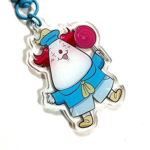 Bigtop Burger Acrylic Charm Keychains Steve Bigtop Burger Acrylic Keychain Young Steve Keyring Bigtop Burger Acrylic Keychain