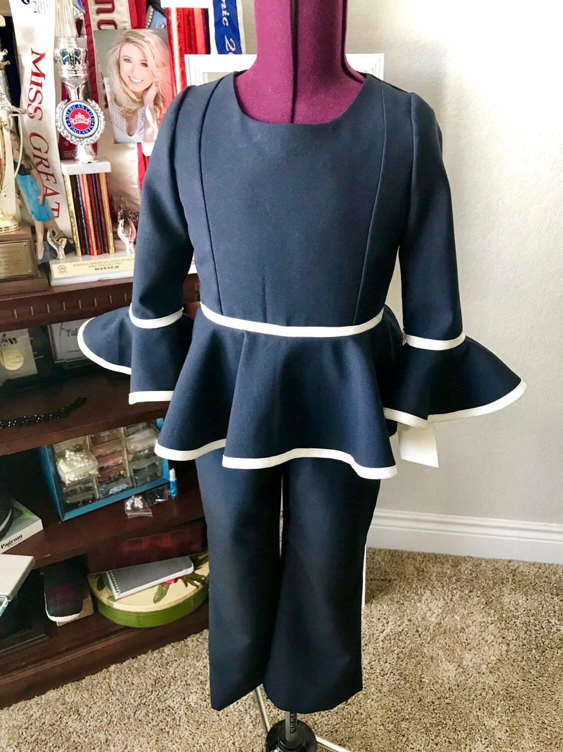 girls size 8 jumpsuit