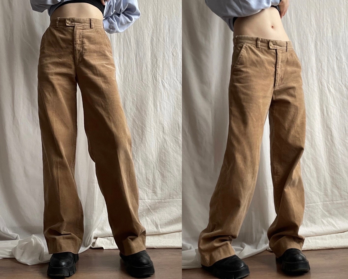 Buy Baggy Corduroy Pants Online In India -  India