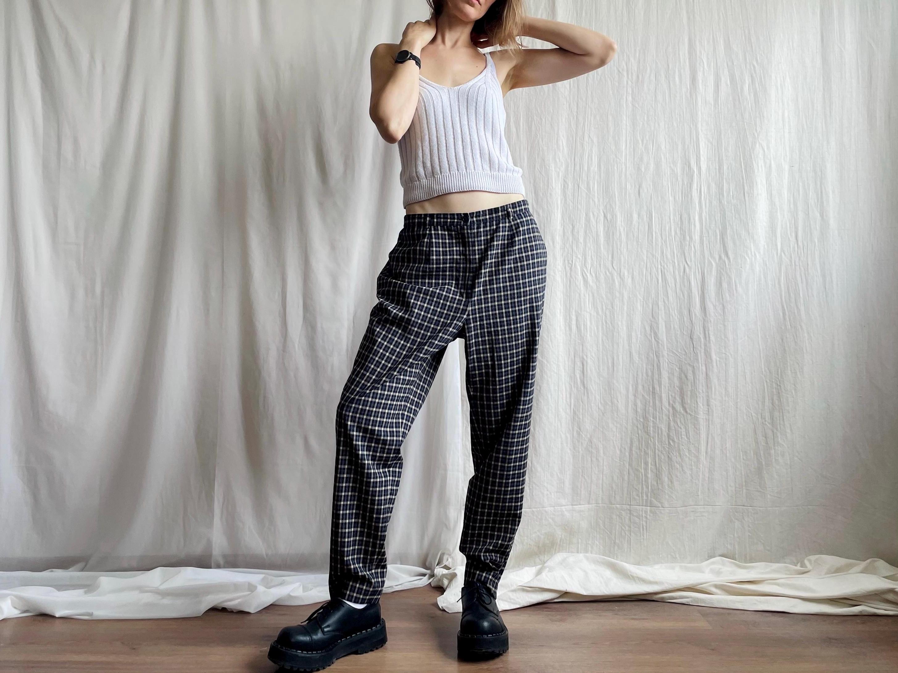 Scozzesi Pantaloni In Lana Invernali Pantaloni Scozzesi Di Lana Italia