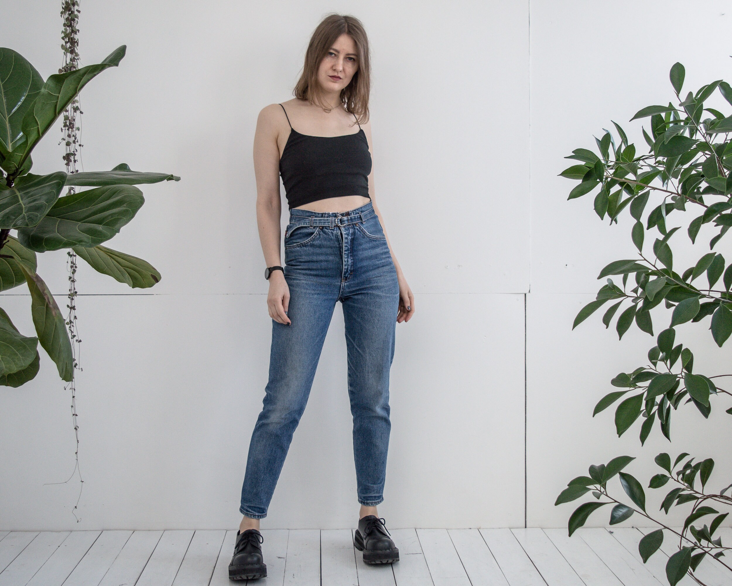 Vintage ROXY Jeans Blue Mom Jeans XS Small Size Taper Leg High | Etsy  Ireland