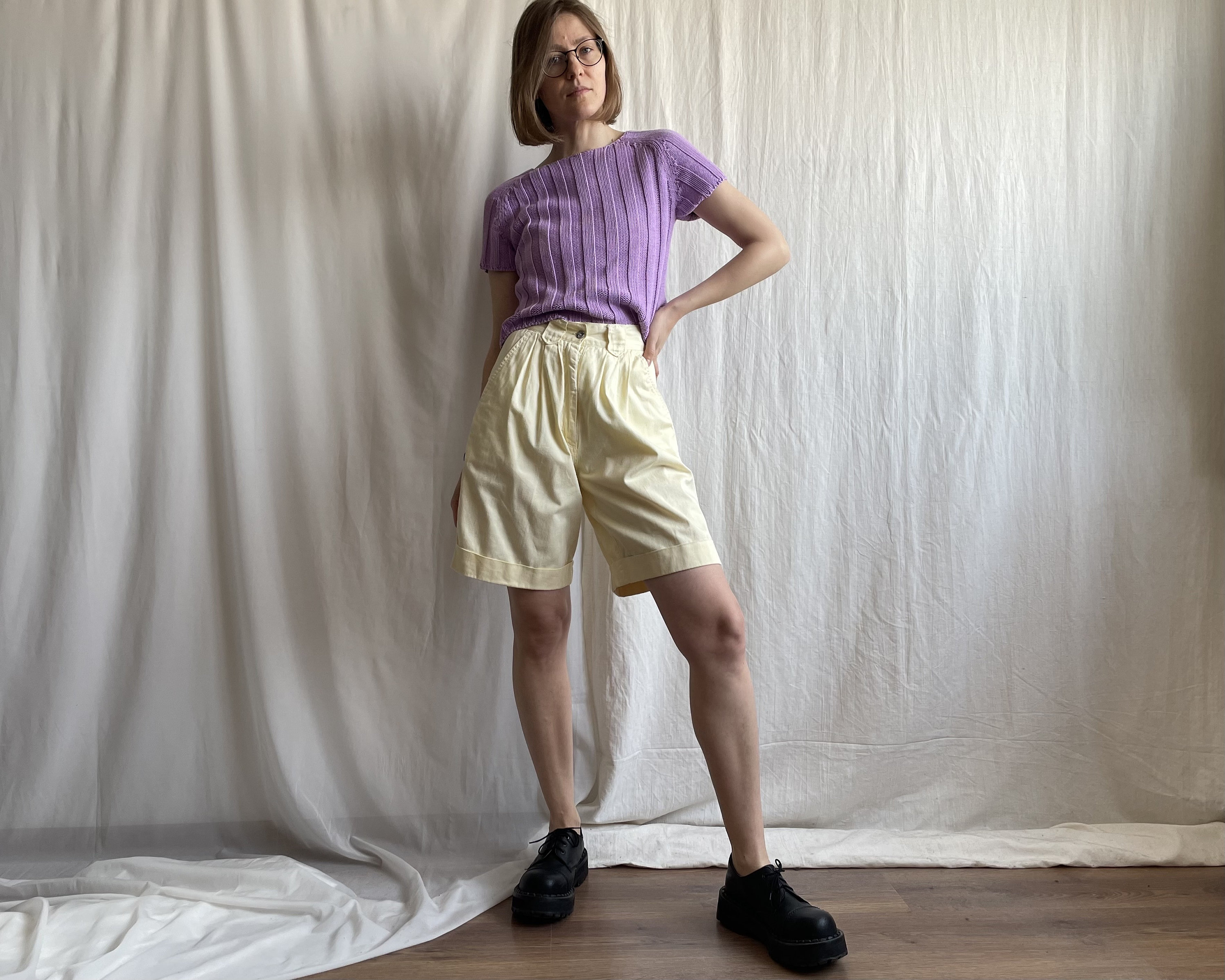 【EEUN】Vintage Bijo Bermuda shorts il_1080xN.5926650504_sfy5.jpg