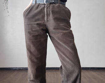 Visvim Fisherman Brown Corduroy Pants - Etsy