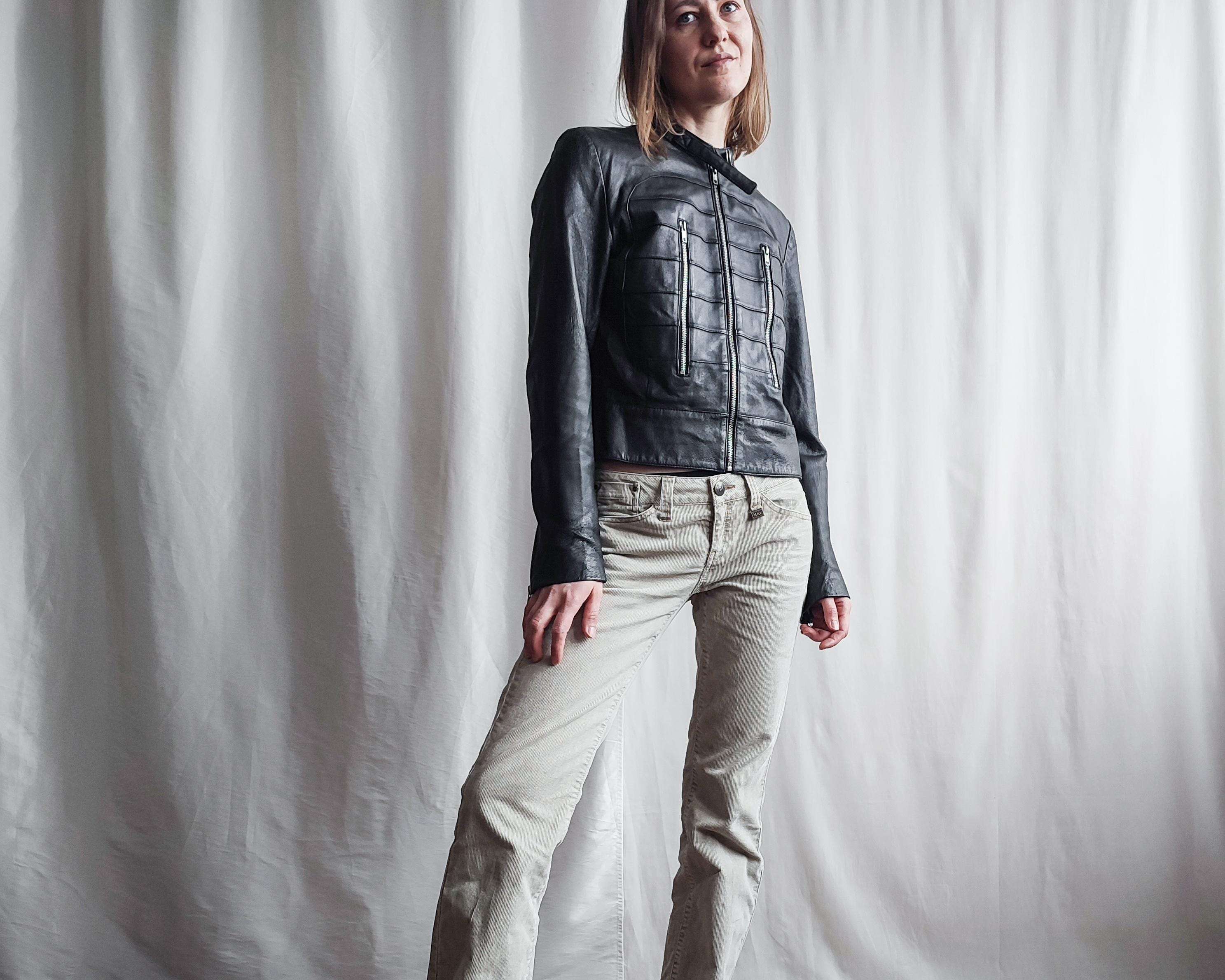 2000s Leather Jacket - Etsy 2000s Leather Jacket - Etsy