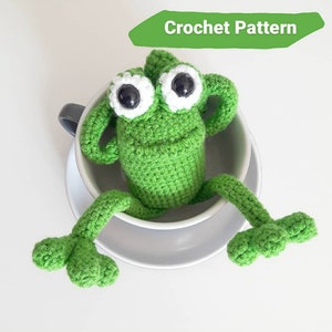 Crochet Frog Amigurumi Pattern