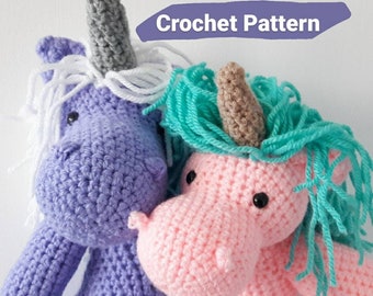 Unicorn Crochet Amigurumi PDF Pattern