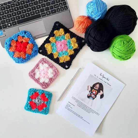 Learn to Crochet Kit With Video Tutorials Crochet Nada to TA-DA