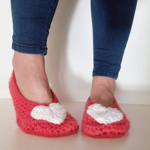 Crochet Slippers - Adult sizes 1-10  - custom - Handmade Crochet Shoes - cute quirky gift for her - mummy Christmas gift -  MADE TO ORDER