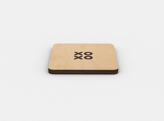 Wooden 5 X 5 Tic Tac Toe Board Digital Download 