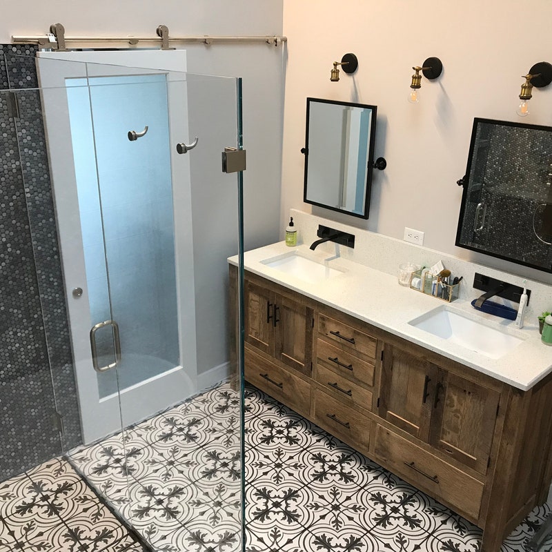 Farmhouse Vanity and Sink - Etsy