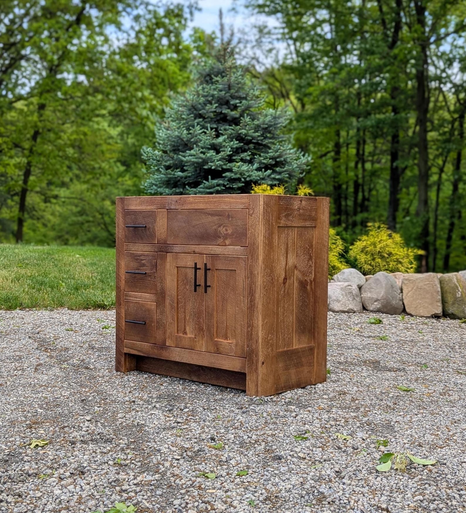 Bathroom Vanity - Econoline Rustic White Pine #2222 - Etsy