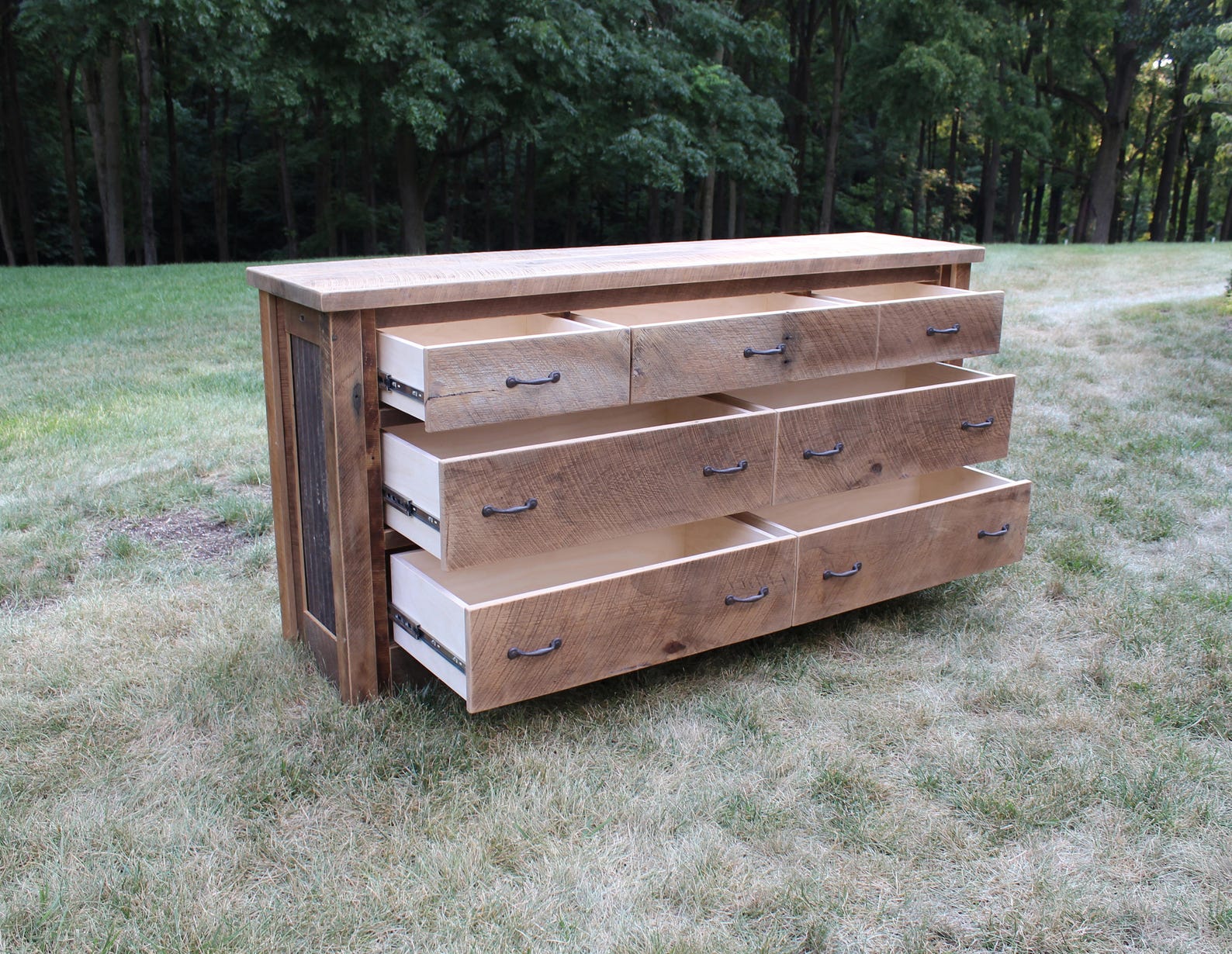 Rustic Chest of Drawers Reclaimed Barn Wood 4381 Etsy