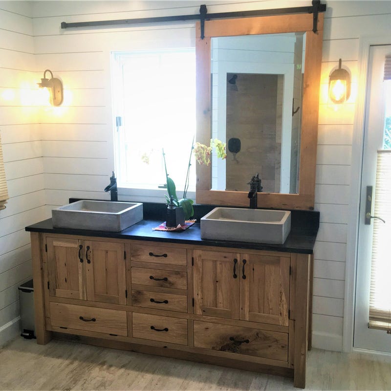 84 Inch Bathroom Vanity - Etsy