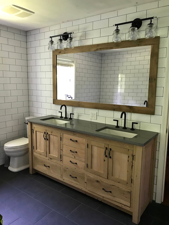 Rustic Bathroom Vanity 72 Dual Sink, 72 Inch Vanity Canada