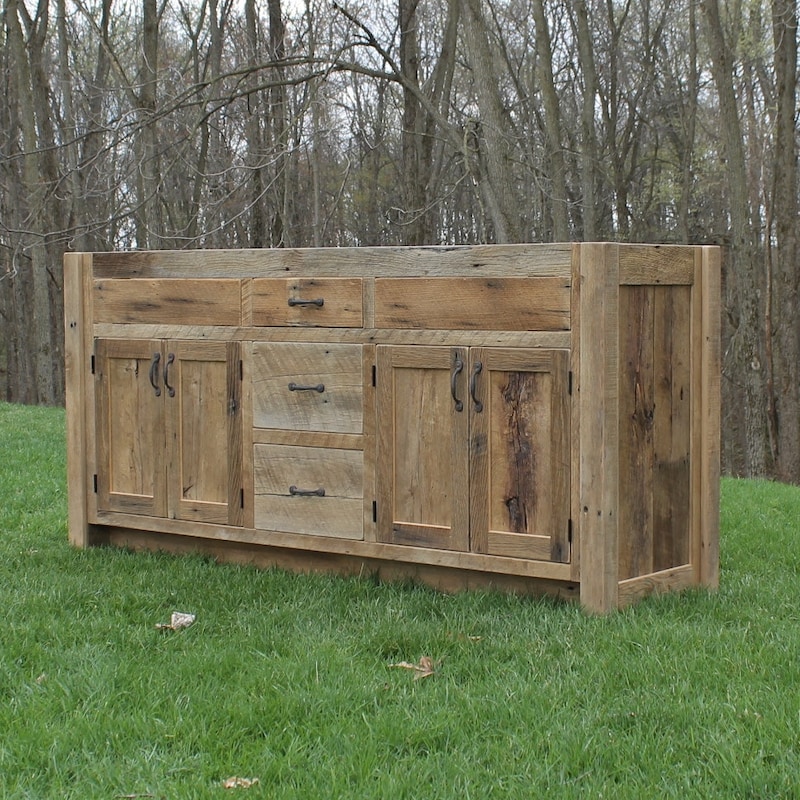 Rustic Bathroom Vanity - Etsy