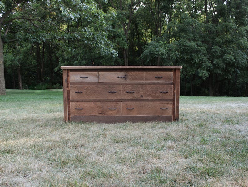 Rustic Chest of Drawers Reclaimed Barn Wood 4381 Etsy
