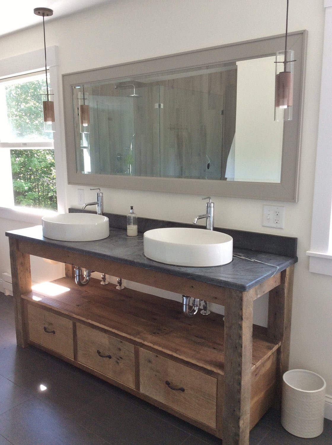 Rustic Bathroom Vanity Reclaimed Barn Wood Vanity Etsy Rustic Bathroom Vanity Reclaimed Barn Wood Vanity Etsy