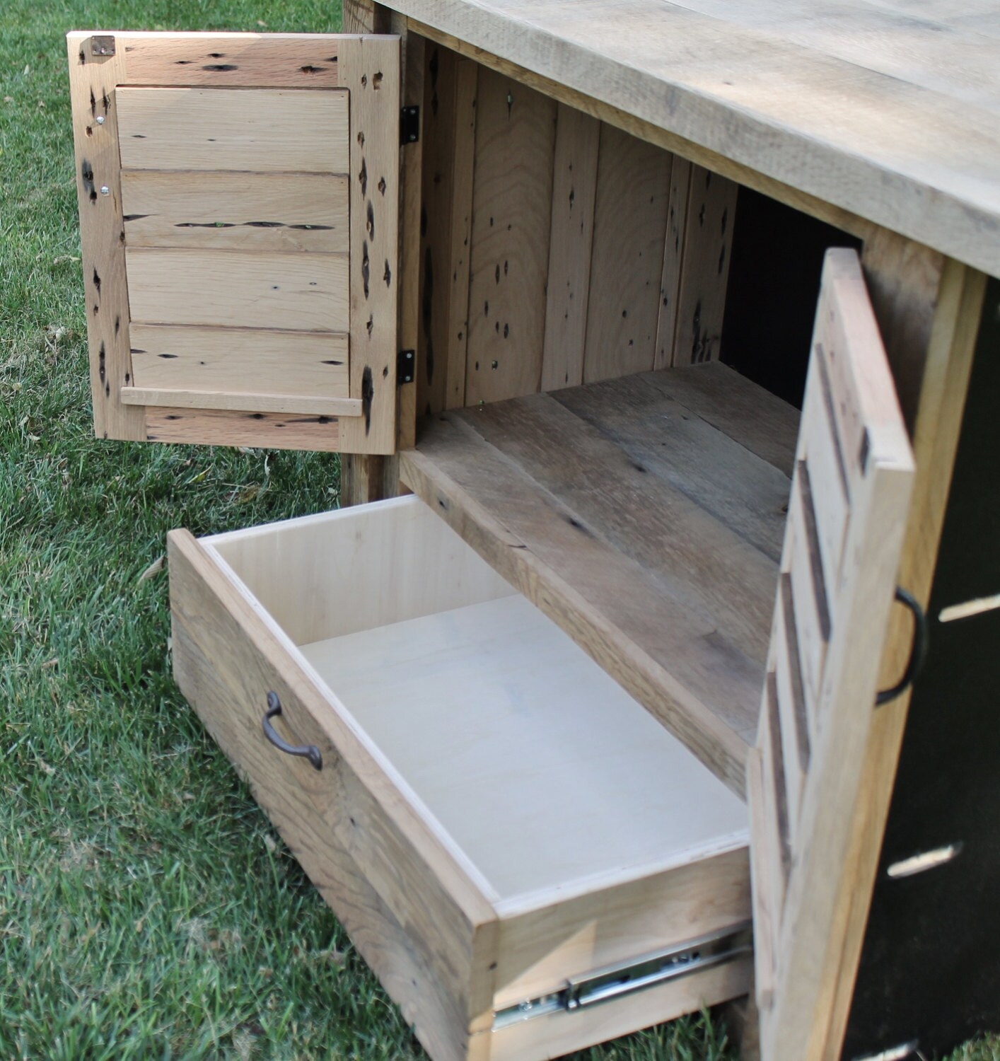 Rustic Bathroom Vanity 30 Reclaimed Barn Wood Vanity - Etsy