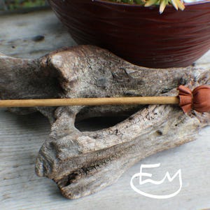 12" Buffalo Hide Hand Drum Native Made William Lattie Cherokee comes w/ Certificate of Authenticity FREE US SHIPPING image 4