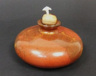 Clay Pottery Oil Lamp Candle
