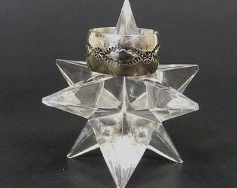 Vintage Navajo Silver Cigar Band Ring