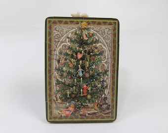 John Grossman-The Gifted Line wood block jigsaw puzzle Christmas Tree