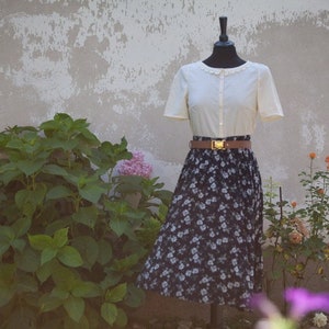 Zamierzam Audrey // Zamierzam ruota blu granatowy floreale