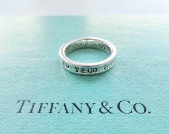 Tiffany 925 Ring Etsy Tiffany 925 Ring Etsy