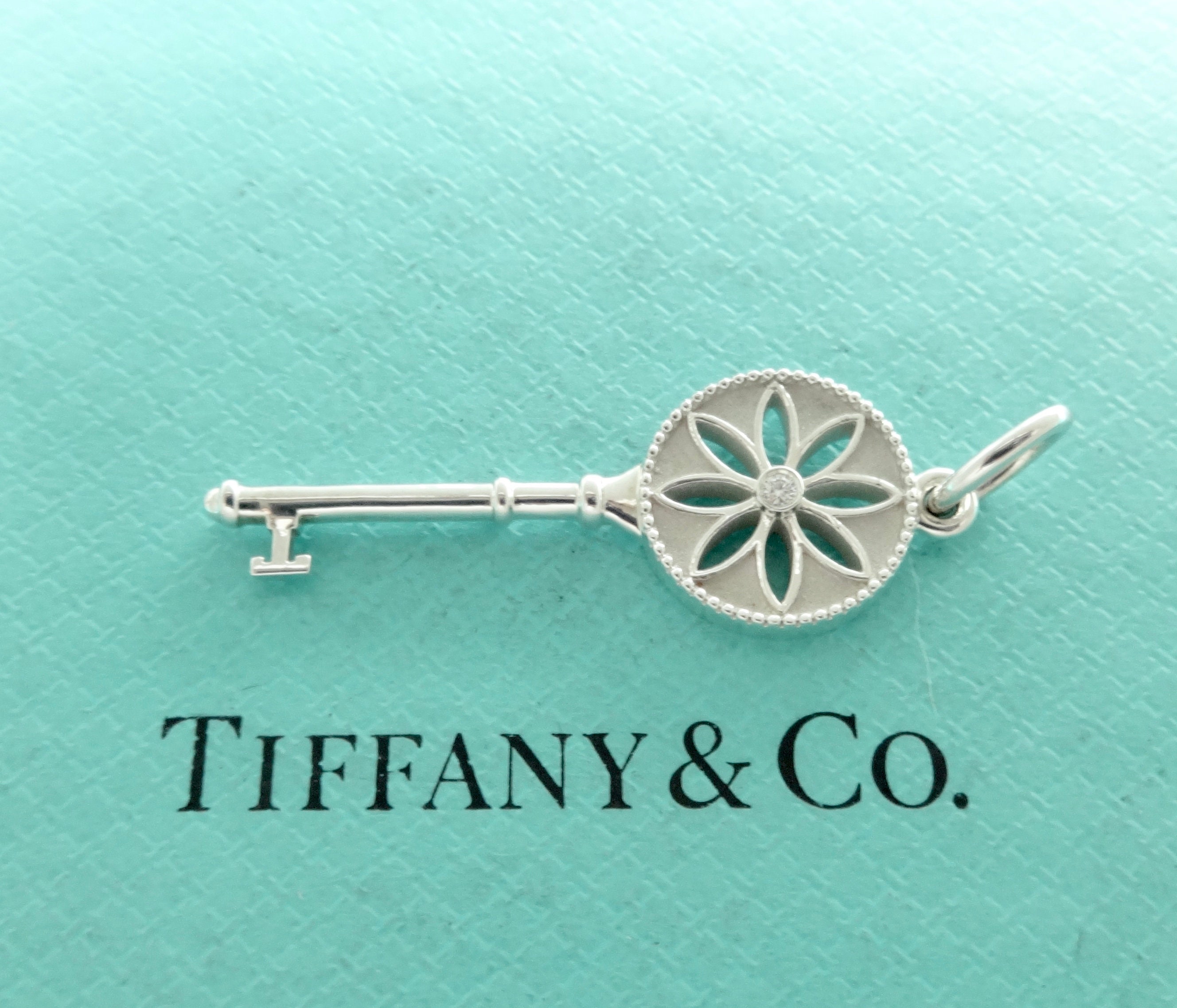 Tiffany & Co. Daisy Key Pendant Necklace