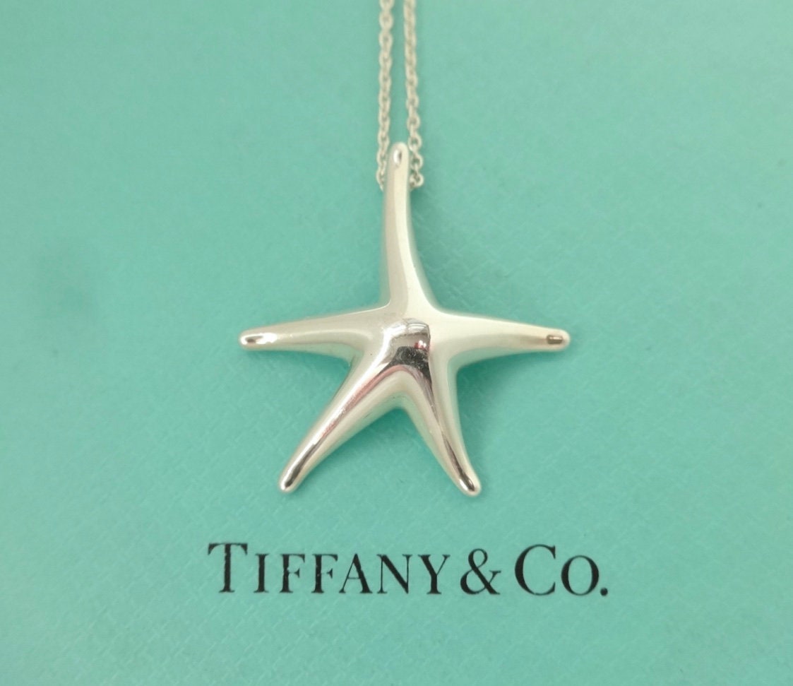Elsa Peretti Starfish Necklace - Etsy 