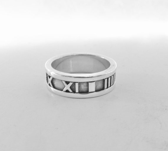 Authentic Tiffany & Co. Atlas Ring Sterling Silve… - image 3